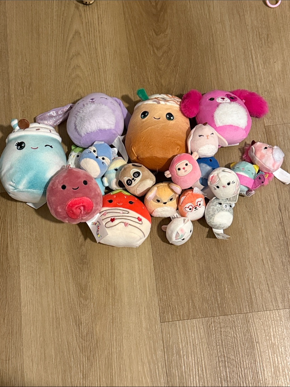 Squishmallows Plush Collection - Pink, Purple, Teal, Orange, Red, White